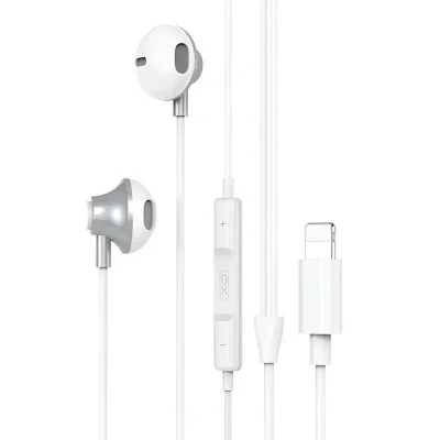 XO wired earphones EP71 Lightning white