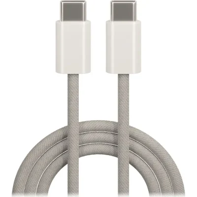 Maxlife MXUC-06 cable USB-C - USB-C 1,0 m 20W grey nylon