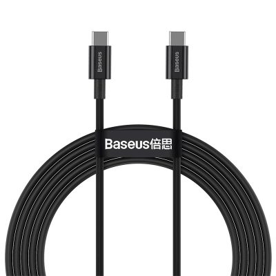 Baseus cabel Superior PD USB-C - USB-C 2,0m black 100W